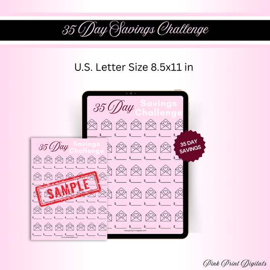 35 Day Savings Challenge